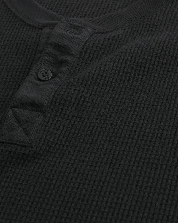 Luźna koszulka termiczna Henley Luźna koszulka termiczna Henley