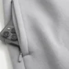 Luźne spodnie dresowe z prążkowanej dzianiny Luźne spodnie dresowe z prążkowanej dzianiny