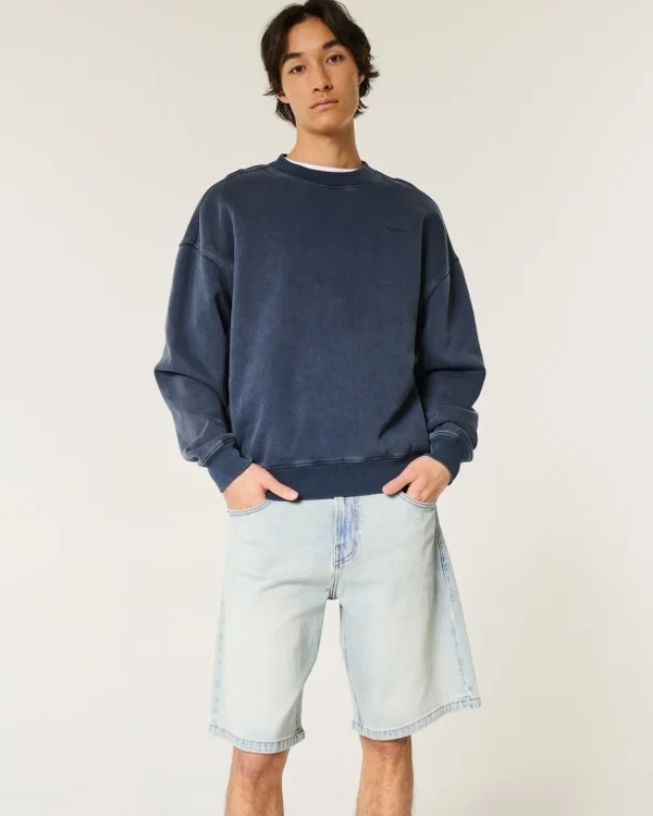 Luźne szorty jeansowe Luźne szorty jeansowe