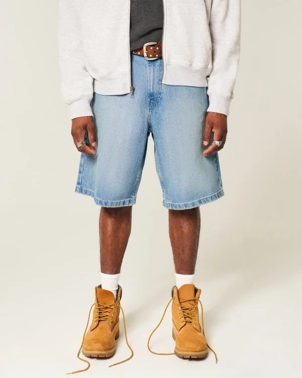 Luźne szorty jeansowe Luźne szorty jeansowe