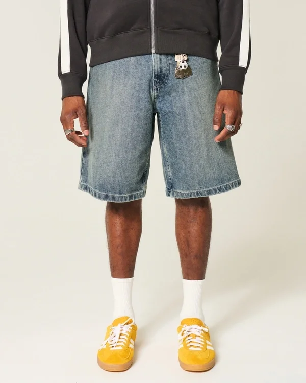 Luźne szorty jeansowe Luźne szorty jeansowe