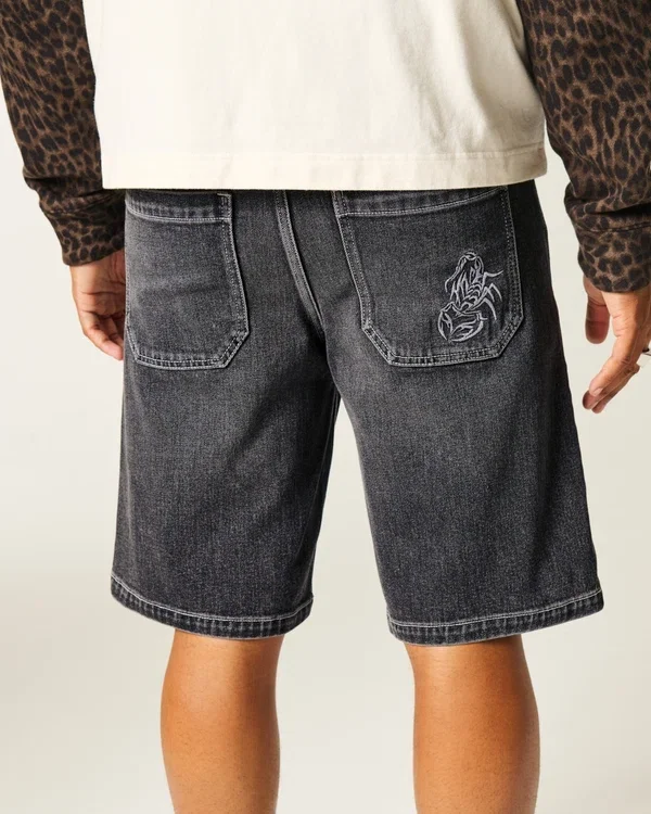 Luźne szorty jeansowe Luźne szorty jeansowe
