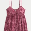 Marszczona bluzka typu babydoll Marszczona bluzka typu babydoll