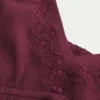 Marszczona, błyszcząca bluzka typu babydoll Marszczona, błyszcząca bluzka typu babydoll