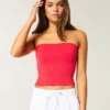 Miękka, elastyczna, bezszwowa bluzka typu tube top Miękka, elastyczna, bezszwowa bluzka typu tube top