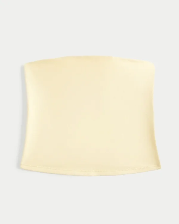 Miękka, elastyczna, bezszwowa bluzka typu tube top Miękka, elastyczna, bezszwowa bluzka typu tube top