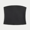 Miękka, elastyczna, bezszwowa bluzka typu tube top