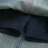 Mini spódniczka jeansowa z haftem, średnio prana Mini spódniczka jeansowa z haftem, średnio prana