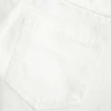 Mini spódniczka z białego denimu z niskim stanem Mini spódniczka z białego denimu z niskim stanem