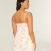 Mini sukienka babydoll z wykończeniem sznurkowym Mini sukienka babydoll z wykończeniem sznurkowym