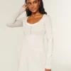 Mini sukienka sweterkowa Babydoll Mini sukienka sweterkowa Babydoll