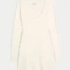 Mini sukienka sweterkowa Babydoll Mini sukienka sweterkowa Babydoll