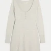 Mini sukienka sweterkowa Babydoll Mini sukienka sweterkowa Babydoll