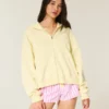 Oversize’owa bluza z kapturem i zamkiem błyskawicznym z nadrukiem rozgwiazdy Oversize’owa bluza z kapturem i zamkiem błyskawicznym z nadrukiem rozgwiazdy