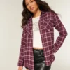 Oversize’owa koszula flanelowa