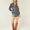 Oversize’owa koszula flanelowa Oversize’owa koszula flanelowa