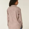 Oversize’owa koszula flanelowa