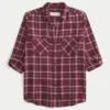 Oversize’owa koszula flanelowa