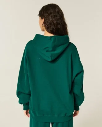 Oversized bluzka z kapturem Sparkle