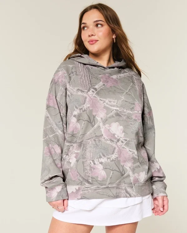 Oversized Camo Hoodie Oversized Camo Hoodie