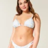 Ozdobny stanik bikini w kształcie trójkąta Ozdobny stanik bikini w kształcie trójkąta