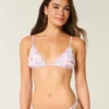 Ozdobny stanik bikini w trójkąty Ozdobny stanik bikini w trójkąty