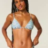 Ozdobny stanik bikini w trójkąty Ozdobny stanik bikini w trójkąty