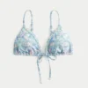 Ozdobny stanik bikini w trójkąty Ozdobny stanik bikini w trójkąty