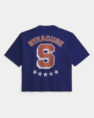 Pomarańczowa koszulka z grafiką Syracuse University