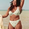 Ribbed High-Leg Cheekiest Bikini Bottom