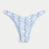 Ribbed High-Leg V-Waist Cheekiest Bikini Bottom
