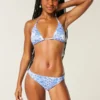 Ribbed Low-Rise Bikini Bottom