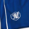 Spodenki piłkarskie z logo z dzianiny do połowy uda Spodenki piłkarskie z logo z dzianiny do połowy uda