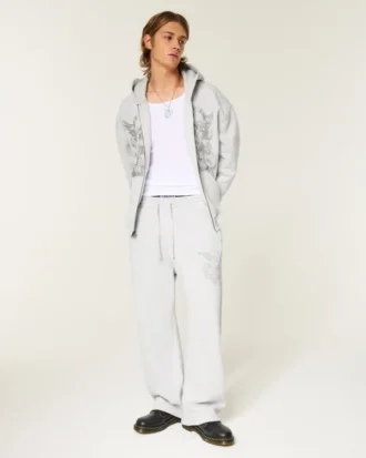 Spodnie dresowe Angel Graphic Super Baggy