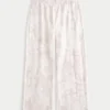 Spodnie dresowe z logo Graphic Pink Camo Wide-Leg