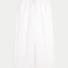 Spodnie typu pull-on z efektem slub Spodnie typu pull-on z efektem slub