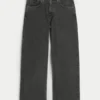 Sprane czarne jeansy super baggy Sprane czarne jeansy super baggy