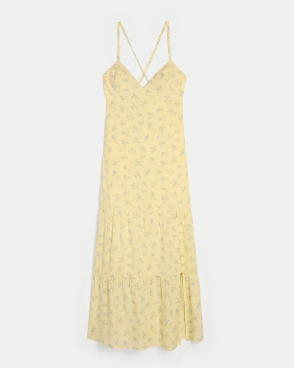 Sukienka maxi z odkrytymi plecami Sukienka maxi z odkrytymi plecami