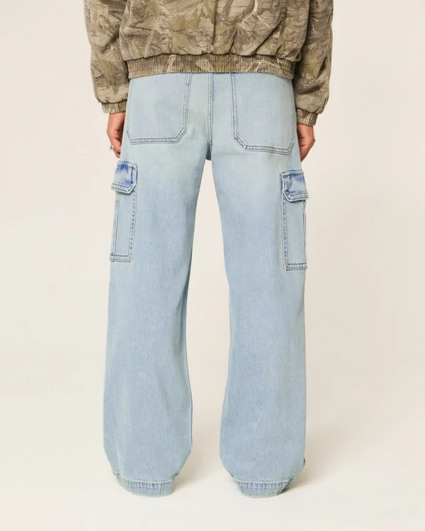 Super luźne jeansy cargo Super luźne jeansy cargo