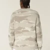 Sweter Boxy Camo Crew Sweter Boxy Camo Crew