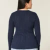 Sweter z dzianiny warkoczowej Sweter z dzianiny warkoczowej