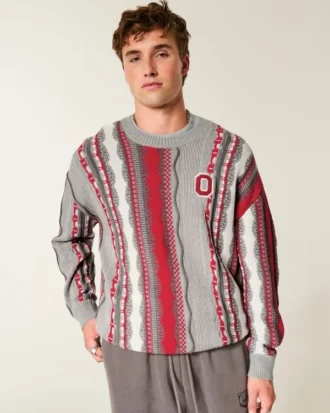 Sweter z grafiką Ohio State University Buckeyes