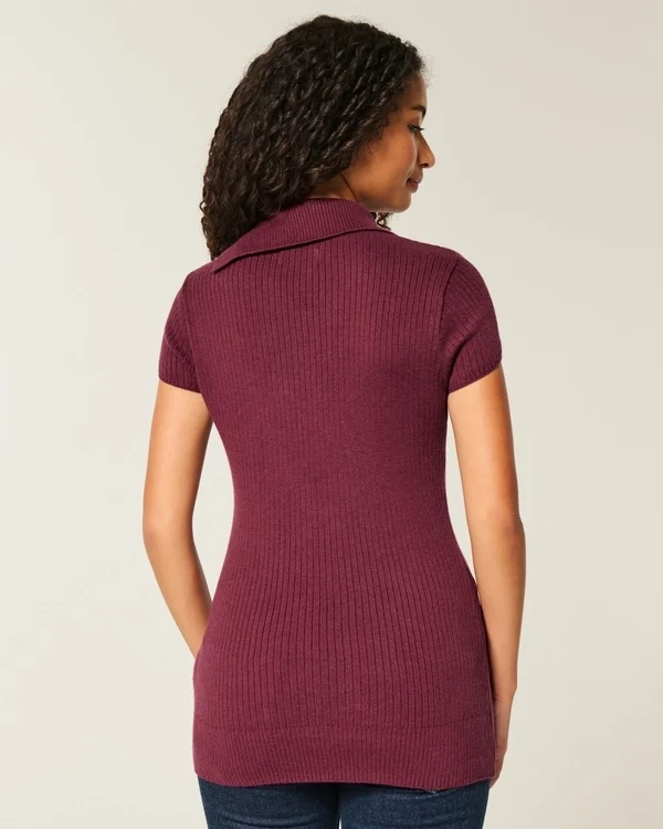 Sweter z krótkim rękawem Sweter z krótkim rękawem