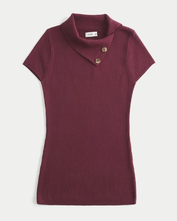 Sweter z krótkim rękawem Sweter z krótkim rękawem