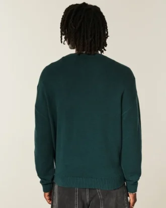 Sweter z nadrukiem Boxy Chamonix France