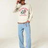 Sweter z nadrukiem Boxy Jackson Hole