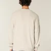 Sweter z nadrukiem Boxy Racing Graphic Crew Sweter z nadrukiem Boxy Racing Graphic Crew