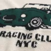 Sweter z nadrukiem Boxy Racing Graphic Crew Sweter z nadrukiem Boxy Racing Graphic Crew
