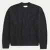 Sweter z nadrukiem Boxy Rose