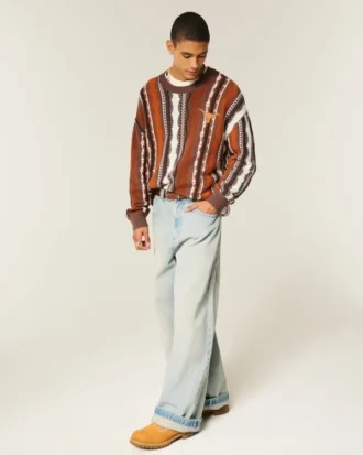 Sweter z nadrukiem Boxy University of Texas at Austin Longhorns